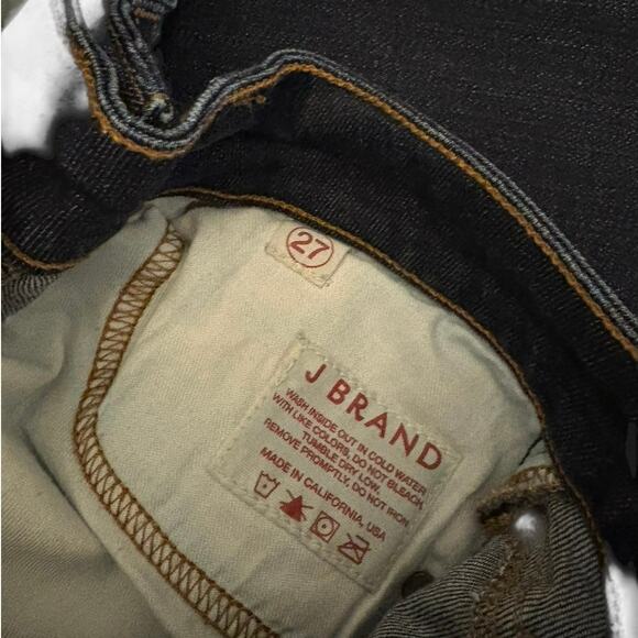 J Brand Dark Wash Curvy Fit Boot Leg Jeans 27 - Picture 8 of 8